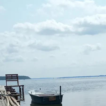 בית נופש Fischstuebchen Neeberg 2 - Achterwasser Krummin